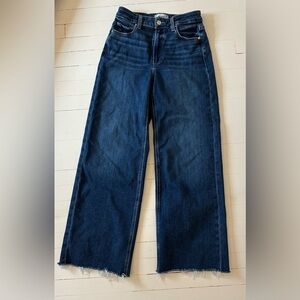 Paige Anessa 31” Jeans with Raw Hem